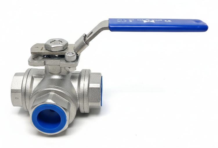 DMS 3-Way Ball Valve 1