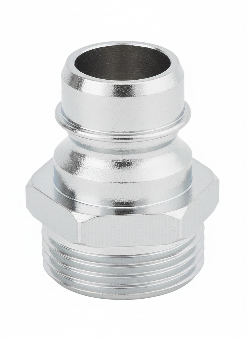 TEKNO-MET T161 Chrome Quick Coupling Male End Series 3/4''