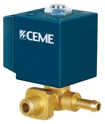 Ceme 6628 Solenoid Valf 1/8''-Hortum Çıkışlı Köşe
