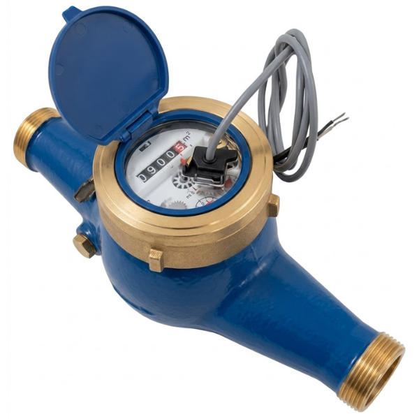 TEKSAN Cold Water Meter with Pulse Output 3/4'' 190mm