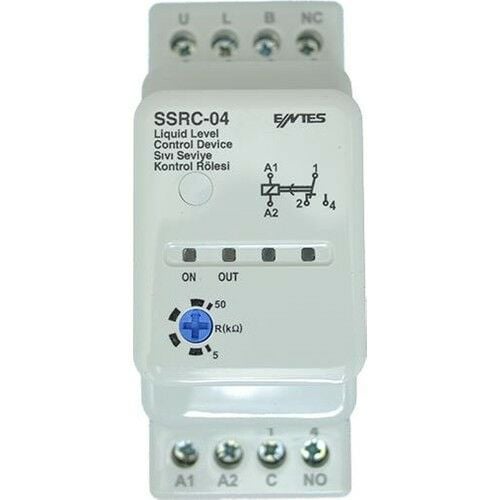 ENTES SSRC-04 Sıvı Seviye Rölesi - Hassasiyet Ayarlı (110-230V AC)