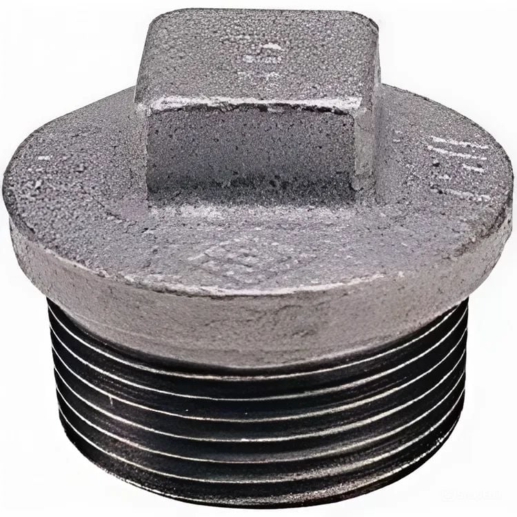 TRAKYA DÖKÜM Galvaniz Kör Tapa 1 1/4''﻿