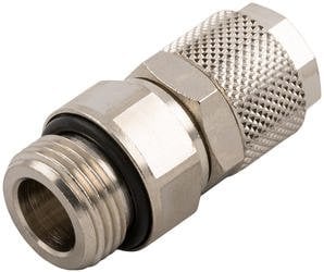 AIGNEP 1015 Sıkmalı Metal Döner Rakor  Ø6mm X 1/4''