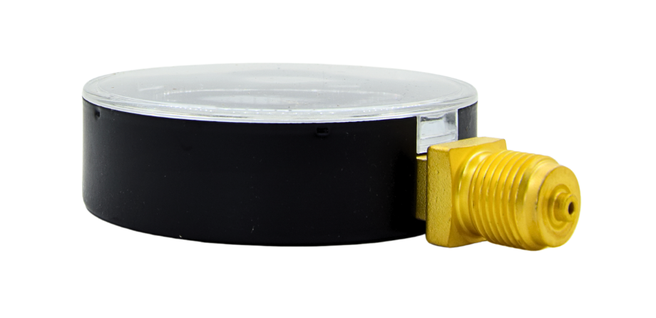 PAKKENS Bottom Connection Acrylic Cover Pressure Gauge Ø100 mm 10 Bar 1/2''