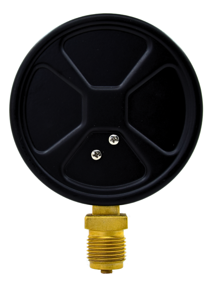 Pakkens Alt Bağlantılı Akrilik Kapak Manometre Ø100 mm 10 Bar 1/2''