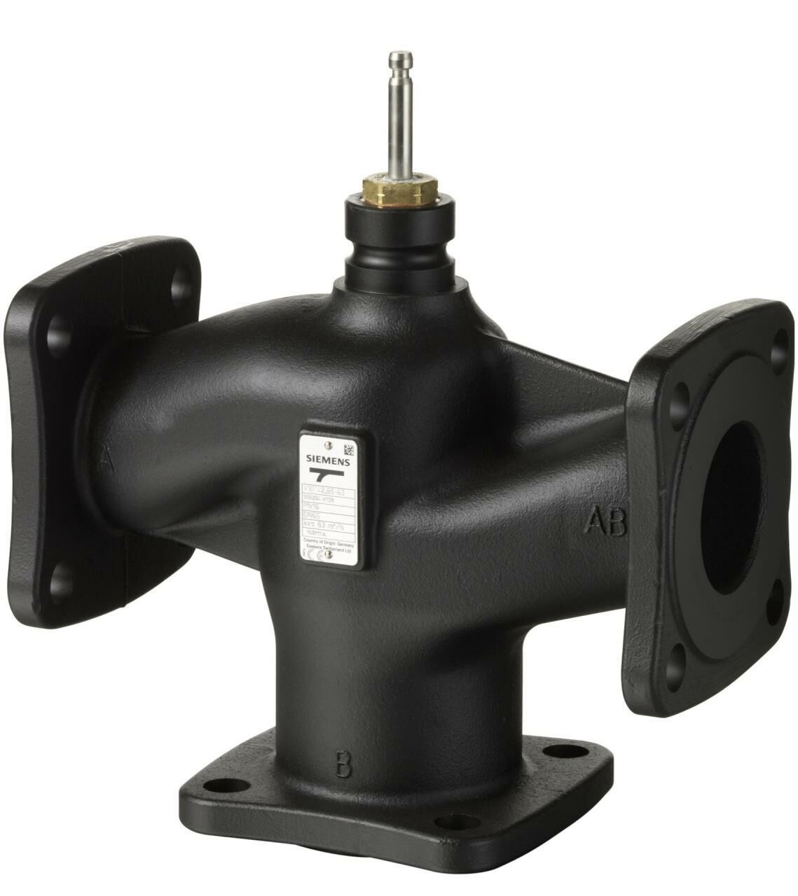 Siemens VXF42.80-100 3-Way Linear Valve DN80 PN16