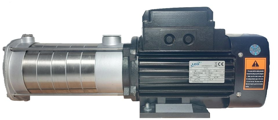 Leo ECH4-60S Paslanmaz Kademeli Pompa 1.5 HP