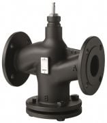 Siemens VVF53.15-3.2 2 Yollu Lineer Flanşlı Vana Gövdesi DN15, PN25, kvs 3.2