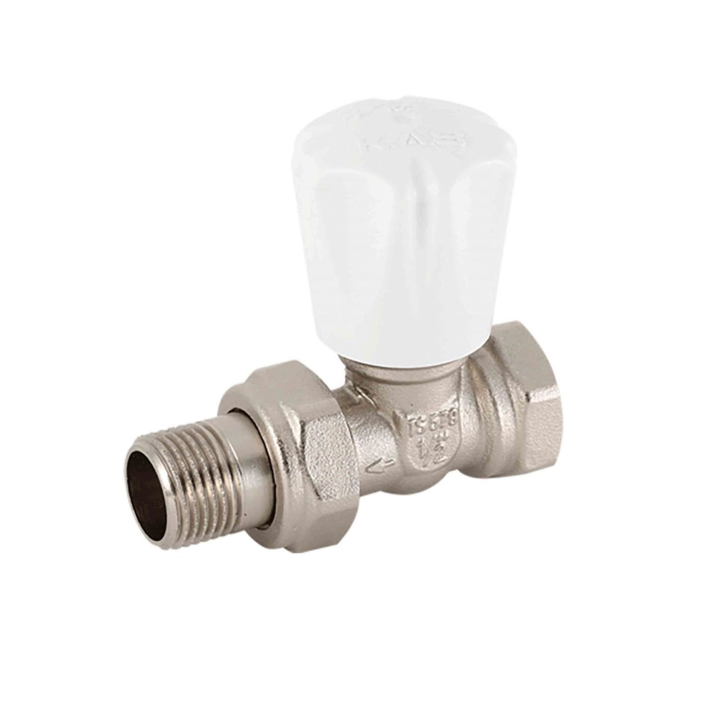 TÜRKOĞLU Straight Radiator Valve 1/2'' DN15