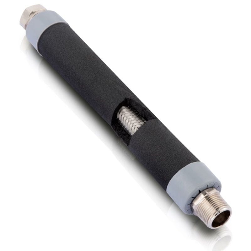 AYVAZ Örgülü İzoleli Fan-Coil Hortumu 1/2'' X 3/4'' N+R L:500mm