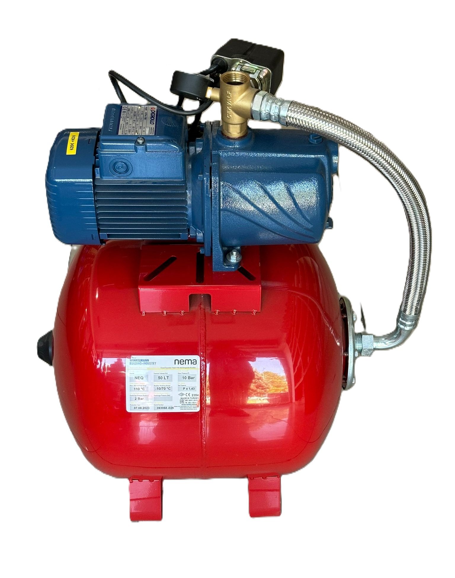 Pedrollo JSWm 2AX-N Pompalı Hidrofor 1.5 hp