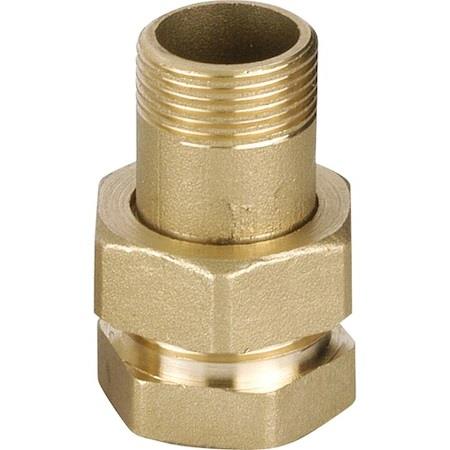KONSAN Pirinç Düz Radyatör Rakoru 3/4''