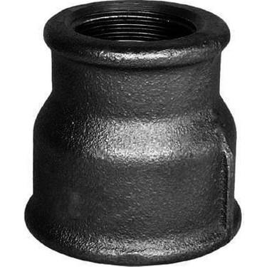 TRAKYA DÖKÜM Siyah Manşon Redüksiyon 1/2'' - 3/8''