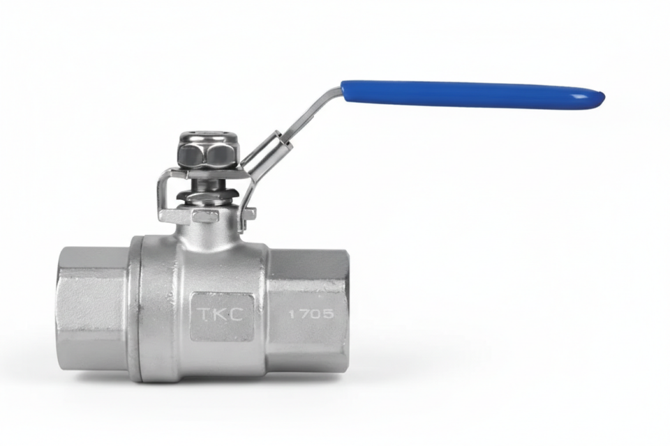 Stainless Steel Ball Valve 2P 1/2'' AISI 316