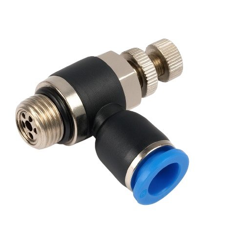 MAXTOR Pnömatik Hız Ayar Dirseği 12mm - 3/8''