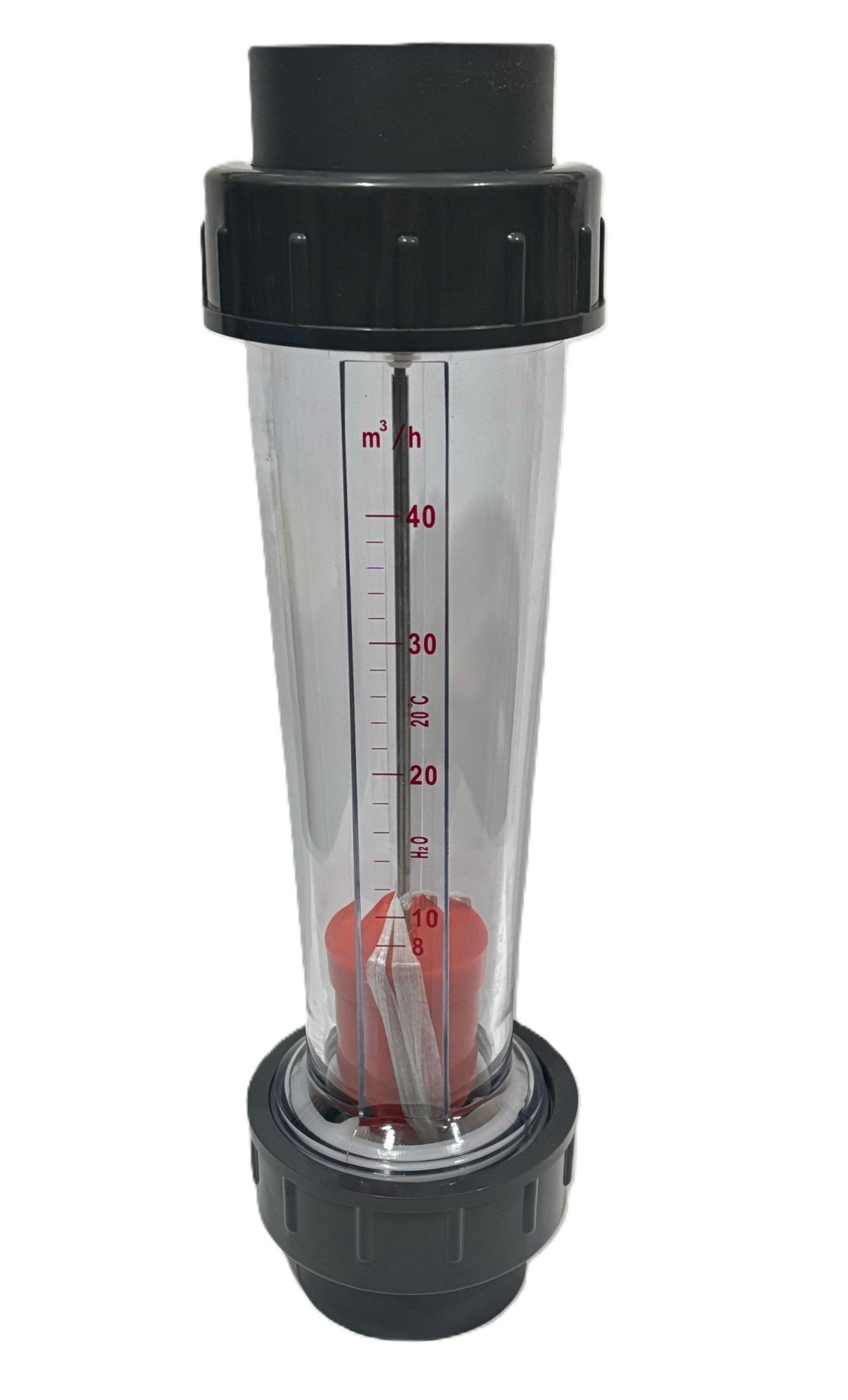 LZS-65-002 Пластмасова тръба, поплавък, разходомер, течност, 8-40 m³/h