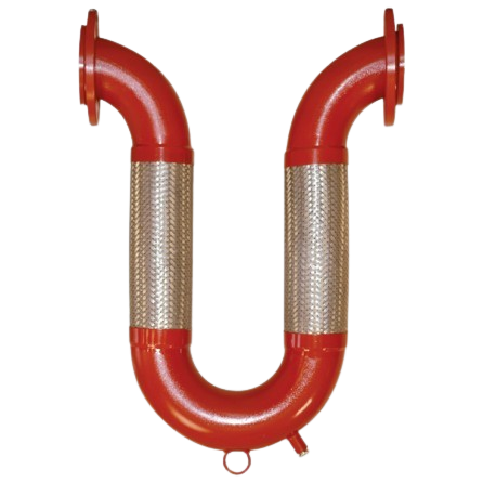 Ayvaz Omega U-FLEX Yivli Dilatasyon Kompansatör L:40mm 2 1/2''