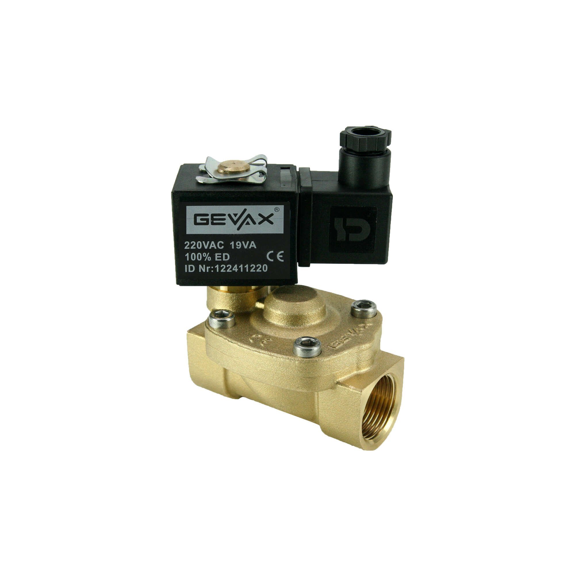 GEVAX 1901-KBNE016-190-G220AC Solenoid Valf 3/4''