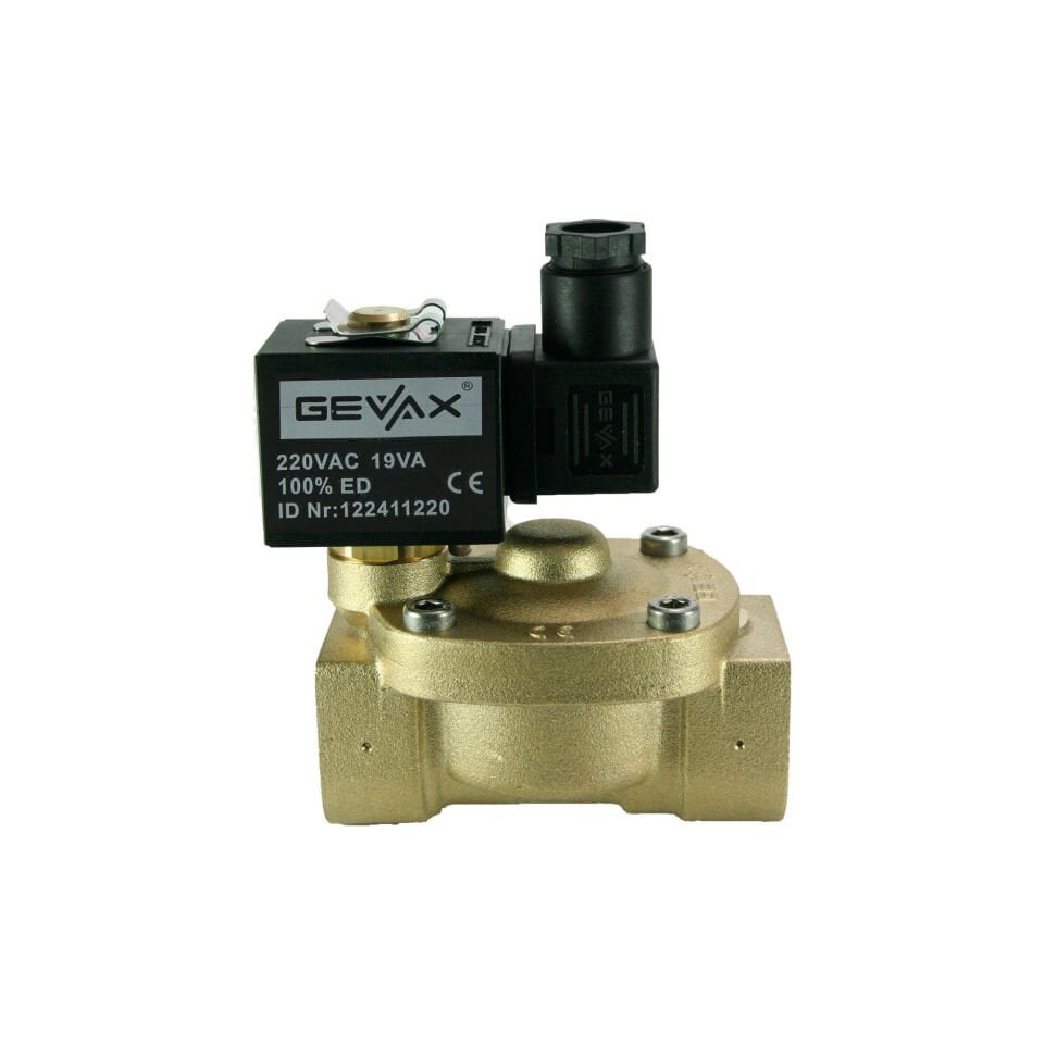 GEVAX 1901-KBNF016-250-G220AC Solenoid Valf 1''