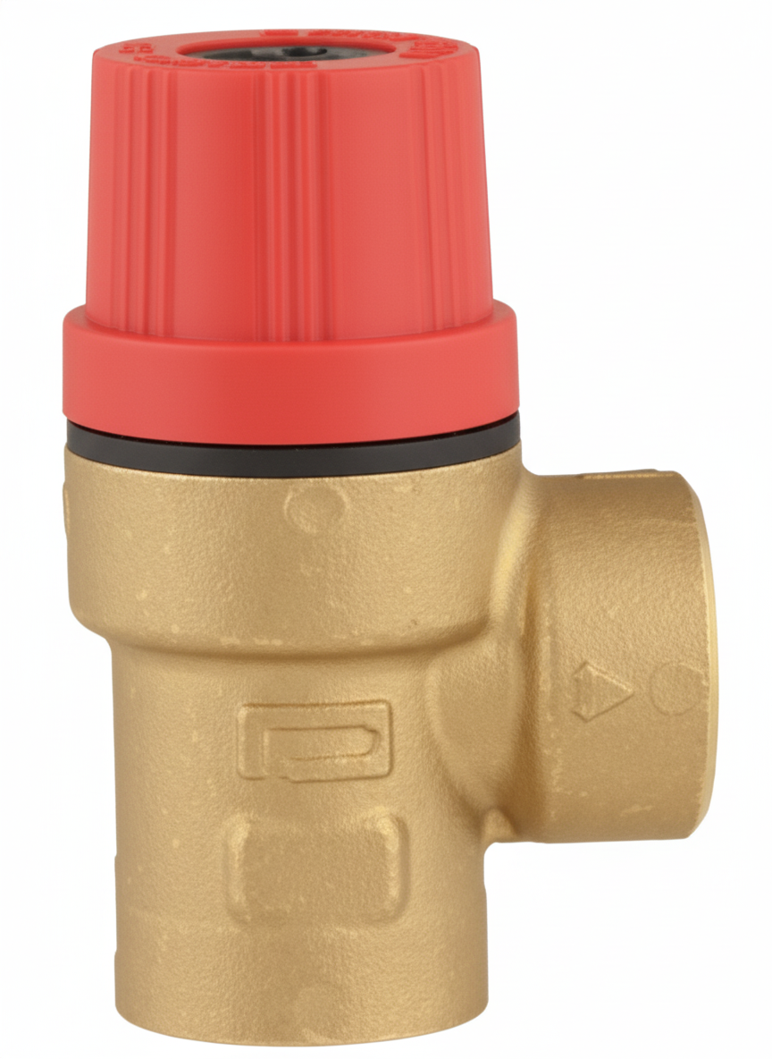 Pakkens Sabit Emniyet Ventili İç Dişli 1/2'' - 3 Bar