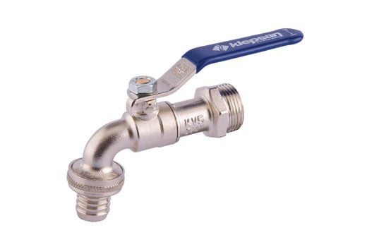 KLEPSAN Küresel Bahçe Musluğu (Kollu) 1/2''