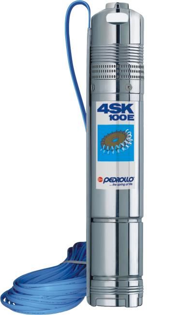 PEDROLLO 4SKM100E Preferikal Dalgıç Pompası 1 HP 220V