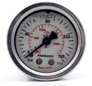 PAKKENS Arka Bağlantılı Gliserinli Manometre Ø63 mm 160 Bar 1/4''