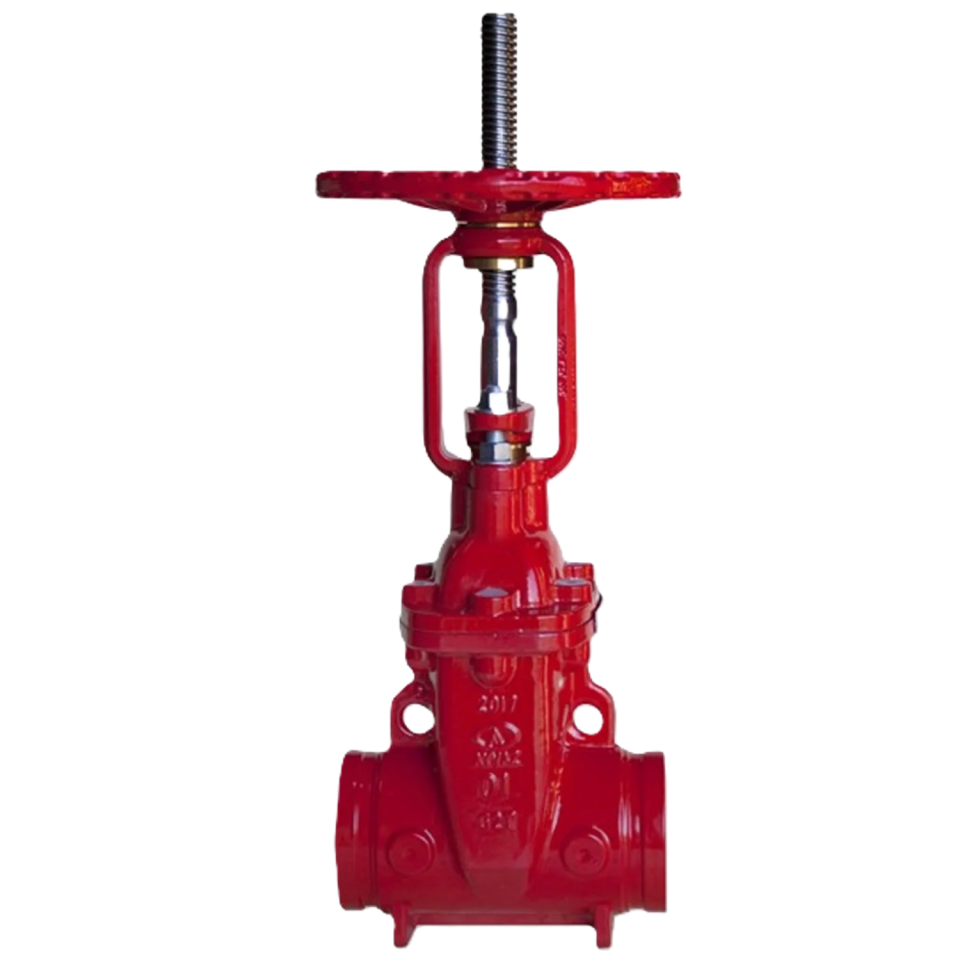 Ayvaz OS&Y Yükselen Milli Yivli Vana 165.1mm