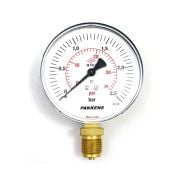 PAKKENS Манометър с долно свързване Ø50 mm 0-2,5 Bar 1/4