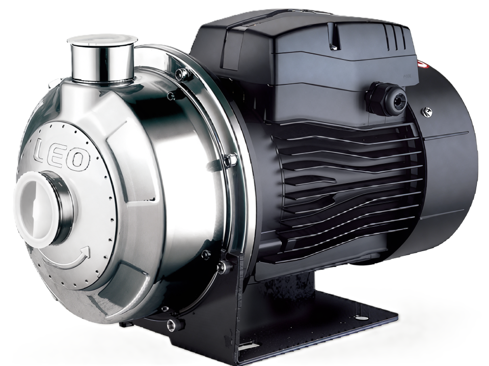 LEO AMS120/1.1 Stainless Centrifugal Pump 1.5 hp