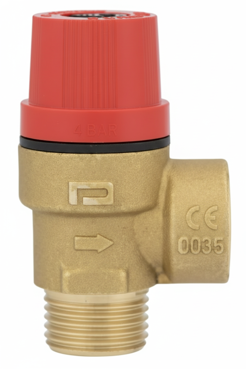 Pakkens Sabit Emniyet Ventili Erkek 1/2'' - 3 Bar