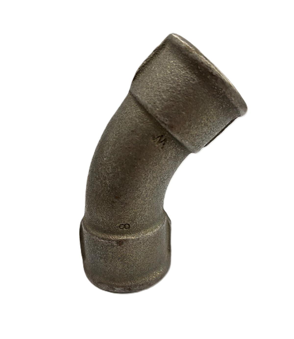 Döküm Siyah İç Dişli Deveboynu 1 1/4'' 45°