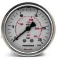 PAKKENS Rear Connection Glycerin Filled Pressure Gauge Ø50 mm 0-25 Bar 1/4