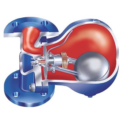 ARI CONA-S 12.631-2 Dişli Şamandıralı Kondenstop 1/2'' PN16