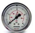 PAKKENS Манометър със задно свързване Ø63 mm 0-4 Bar 1/4''
