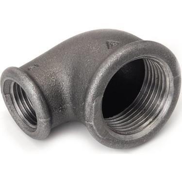 Trakya Döküm Siyah Redüksiyon Dirsek 1'' X 1/2'' ﻿