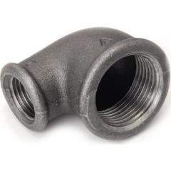 Trakya Döküm Siyah Redüksiyon Dirsek 1 1/2'' x 1/2''