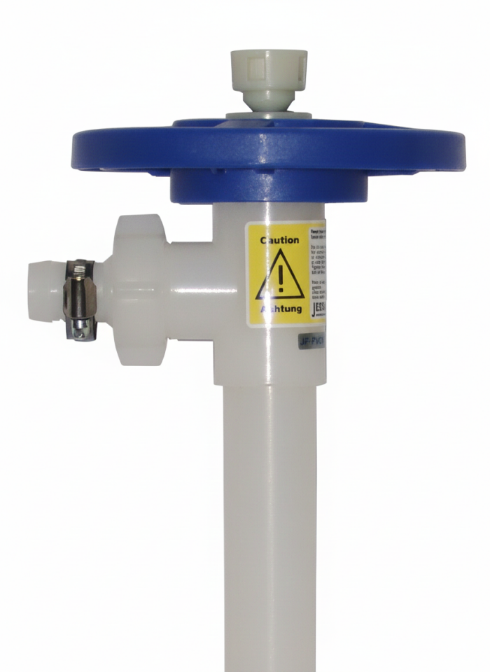 JESSBERGER JP23410100 PVDF Тръба за барабанна помпа 1000 mm