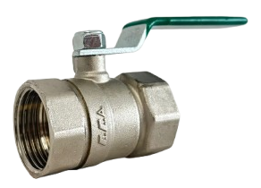 ECA Endüstriyel Pirinç Küresel Vana 1'' PN25 602122431