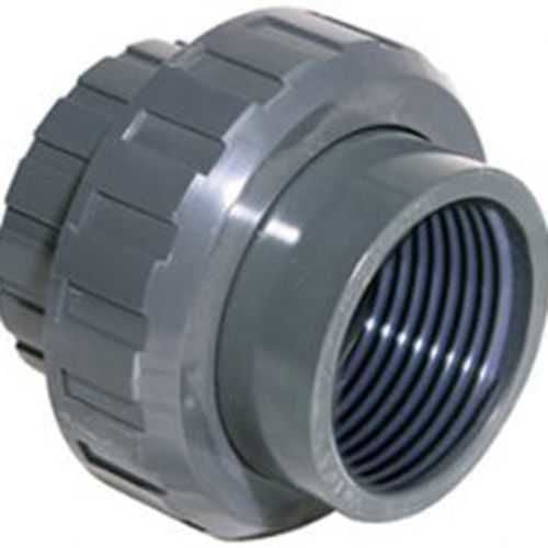 PİMTAŞ U-PVC Double-End Female Threaded Union 1/2