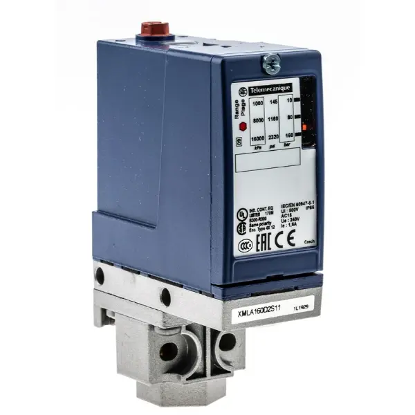 Telemecanique Sensors XMLA160D2S11 Basınç Şalteri 160 Bar 1/4''