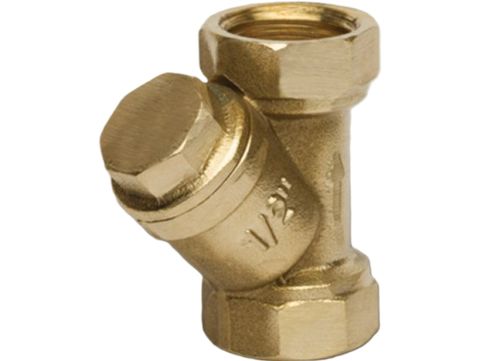 ASEL METAL Pirinç Pislik Tutucu Filtre PN16 4