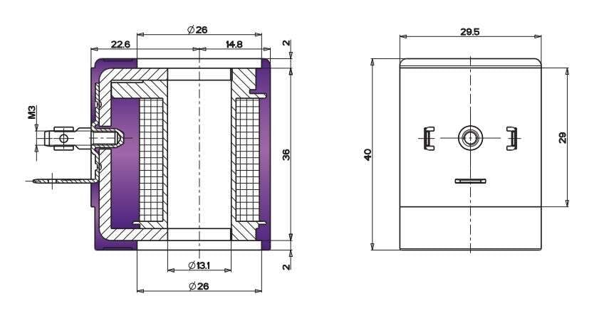 GEVAX Solenoid Valf Bobini 220V AC 13 VA