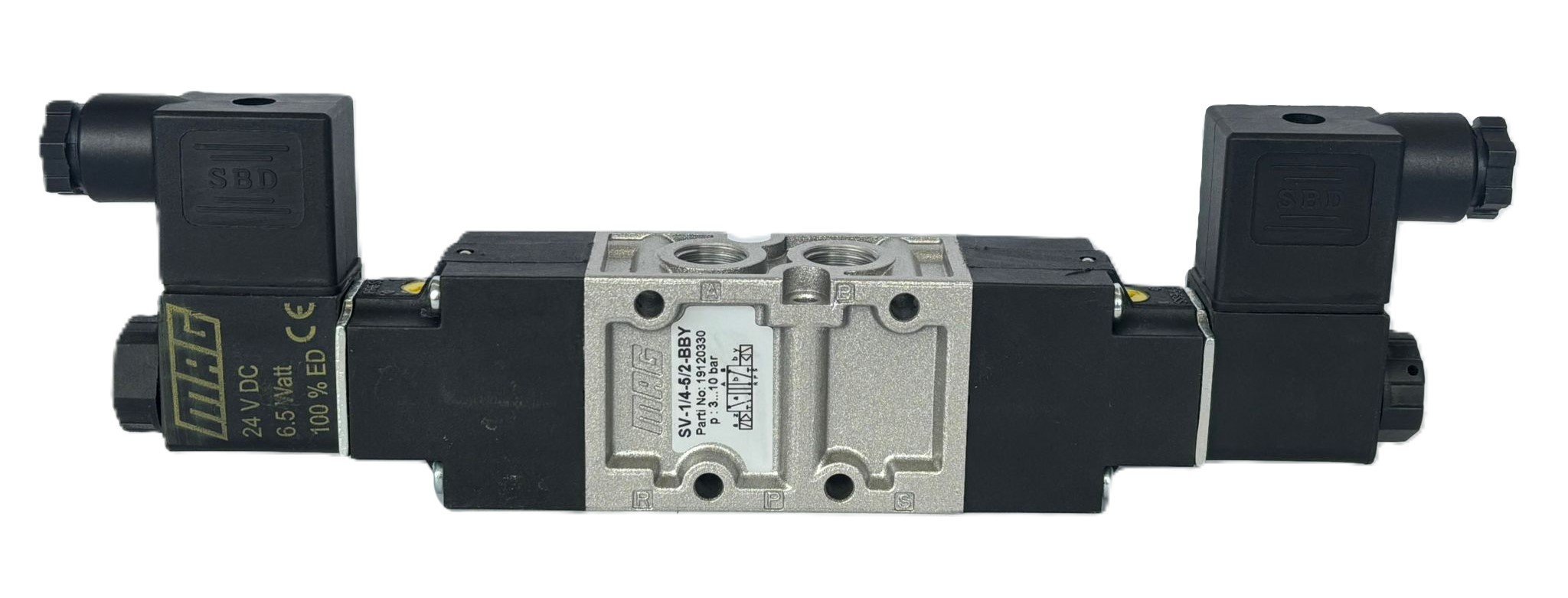MAG Pnömatik Valf SV-1/4-5/2 BB-Y 24V DC