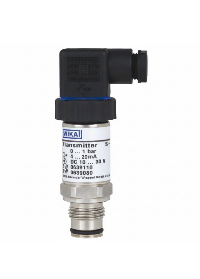 WIKA S-11 Basınç Transmitteri 4-20 mA 1 Bar 1/4''