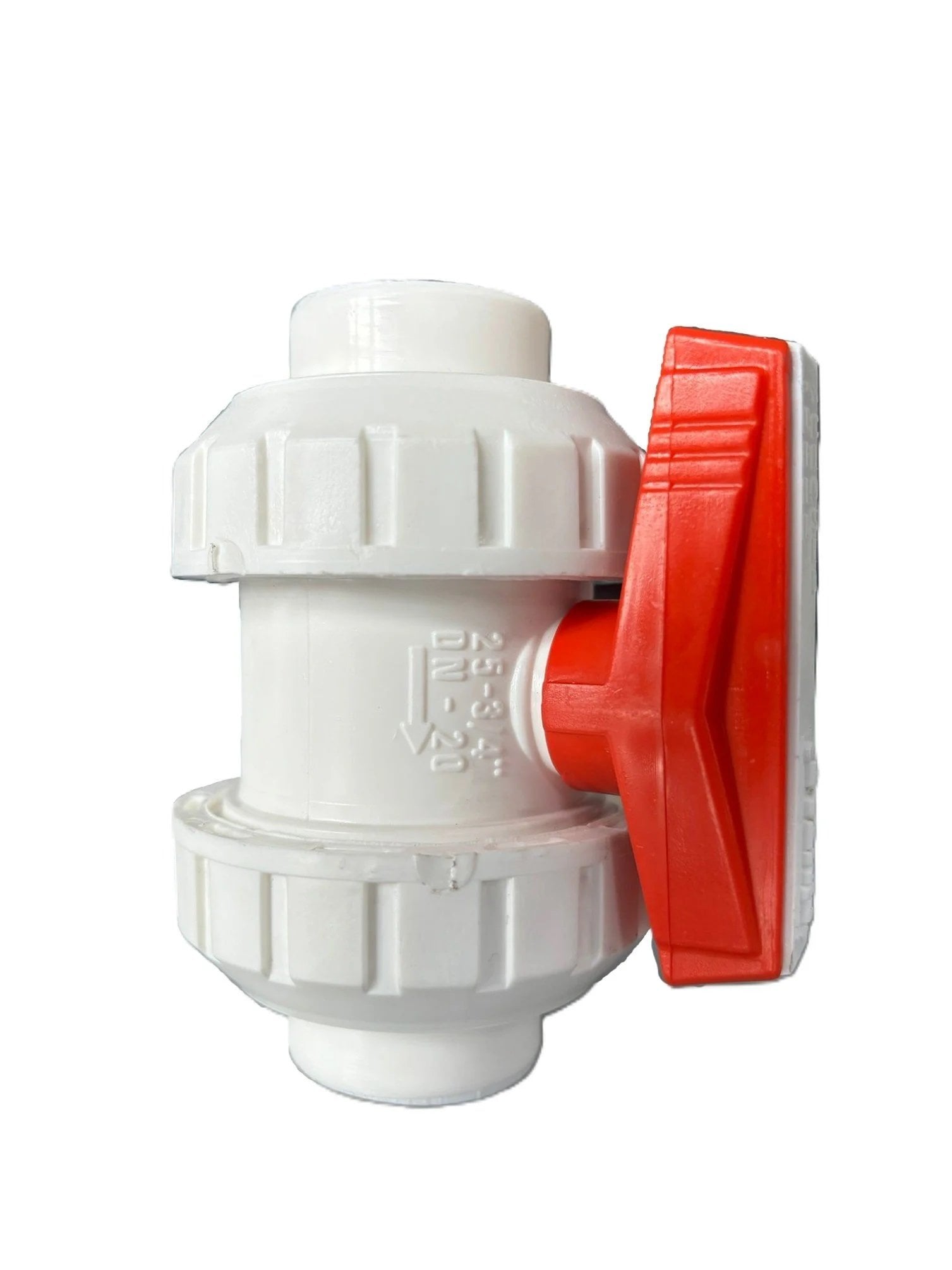 PPRC Ball Valve with Glue Union Ø40mm PN10 | ORFA Industrial