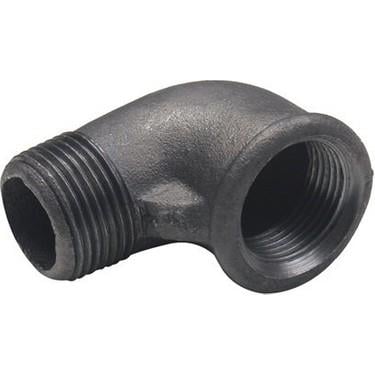 TRAKYA DÖKÜM Siyah Kuyruklu Dirsek 3/8''