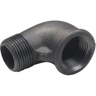 TRAKYA DÖKÜM Siyah Kuyruklu Dirsek 3/8''