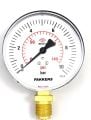 PAKKENS Bottom Connection Manometer Ø100 mm 0-10 Bar 1/2