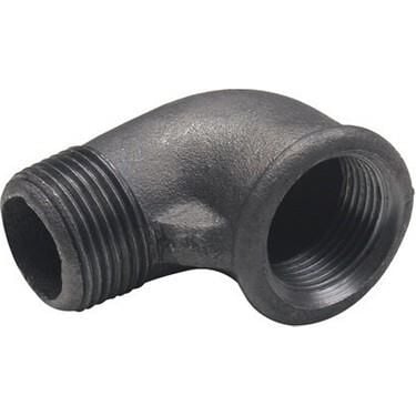 TRAKYA DÖKÜM Siyah Kuyruklu Dirsek 3/4''